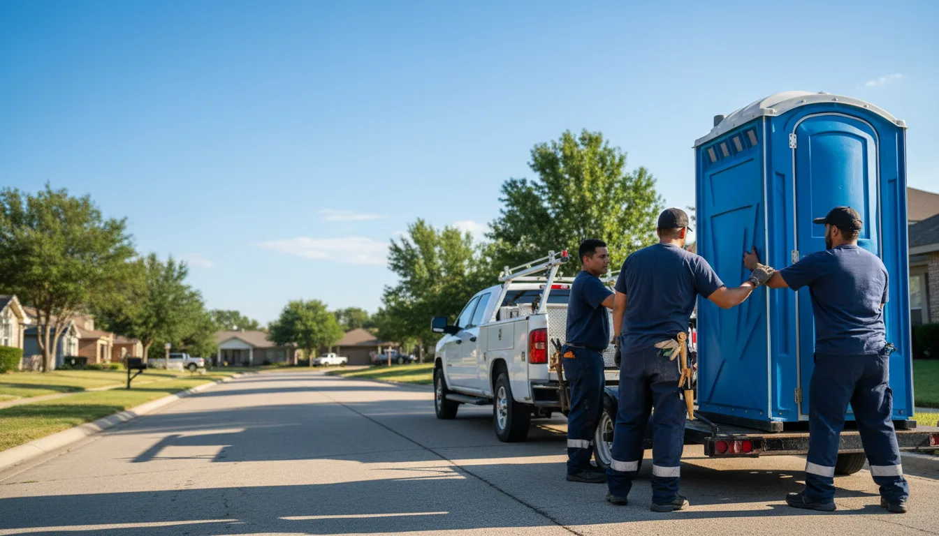 Portable Toilet Rental in Bennington, OK near me